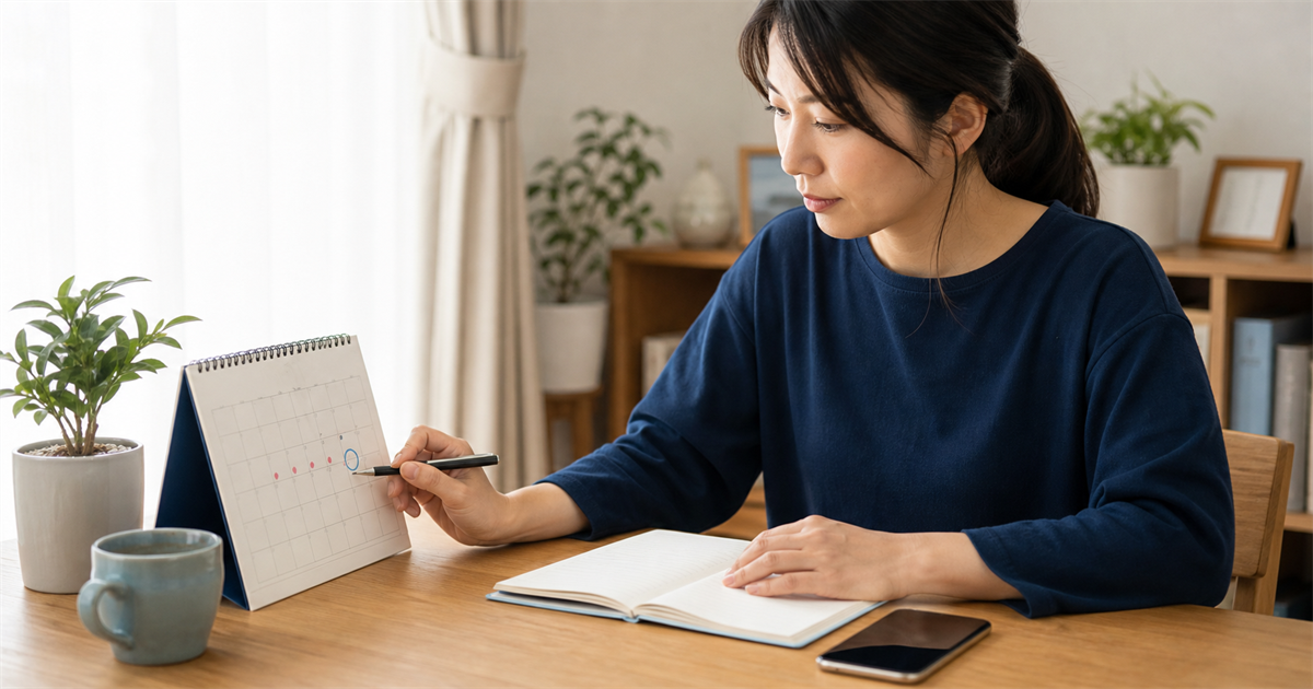 アフターピル服用後の生理はいつ？遅れる日数・出血と受診目安