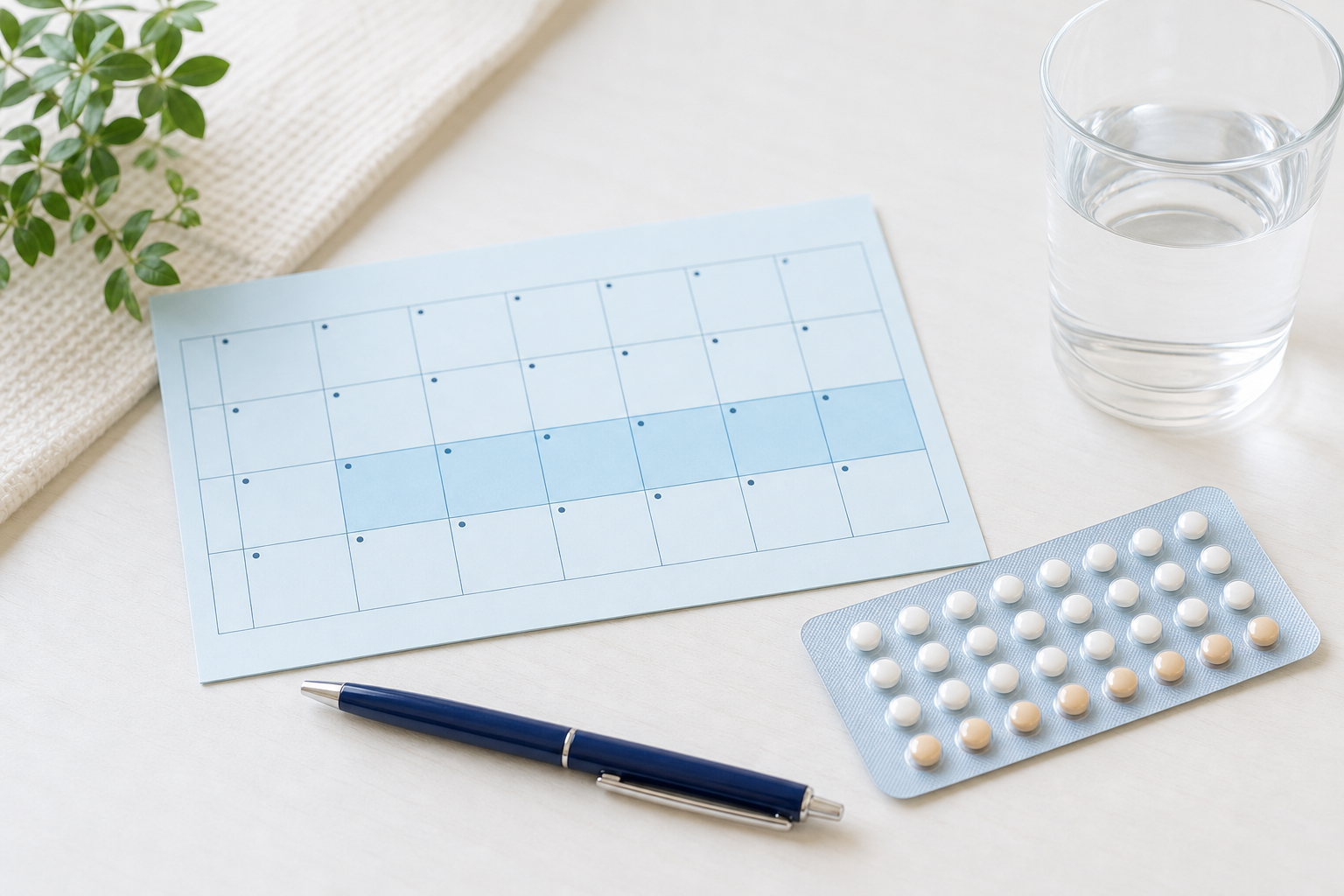 低用量ピルで生理がこない？休薬期間の出血と妊娠確認の目安